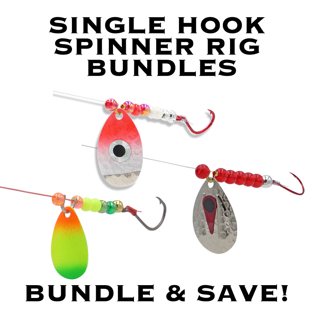 Single Hook Spinner Rig Bundle