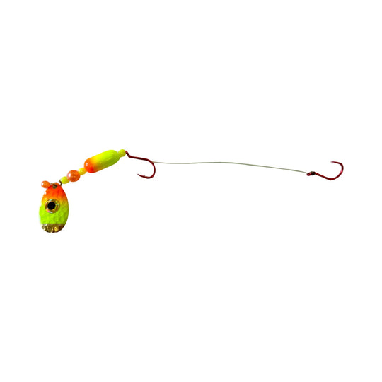 “Hot-Flash” Spin-N-Float 2 Hook Harness