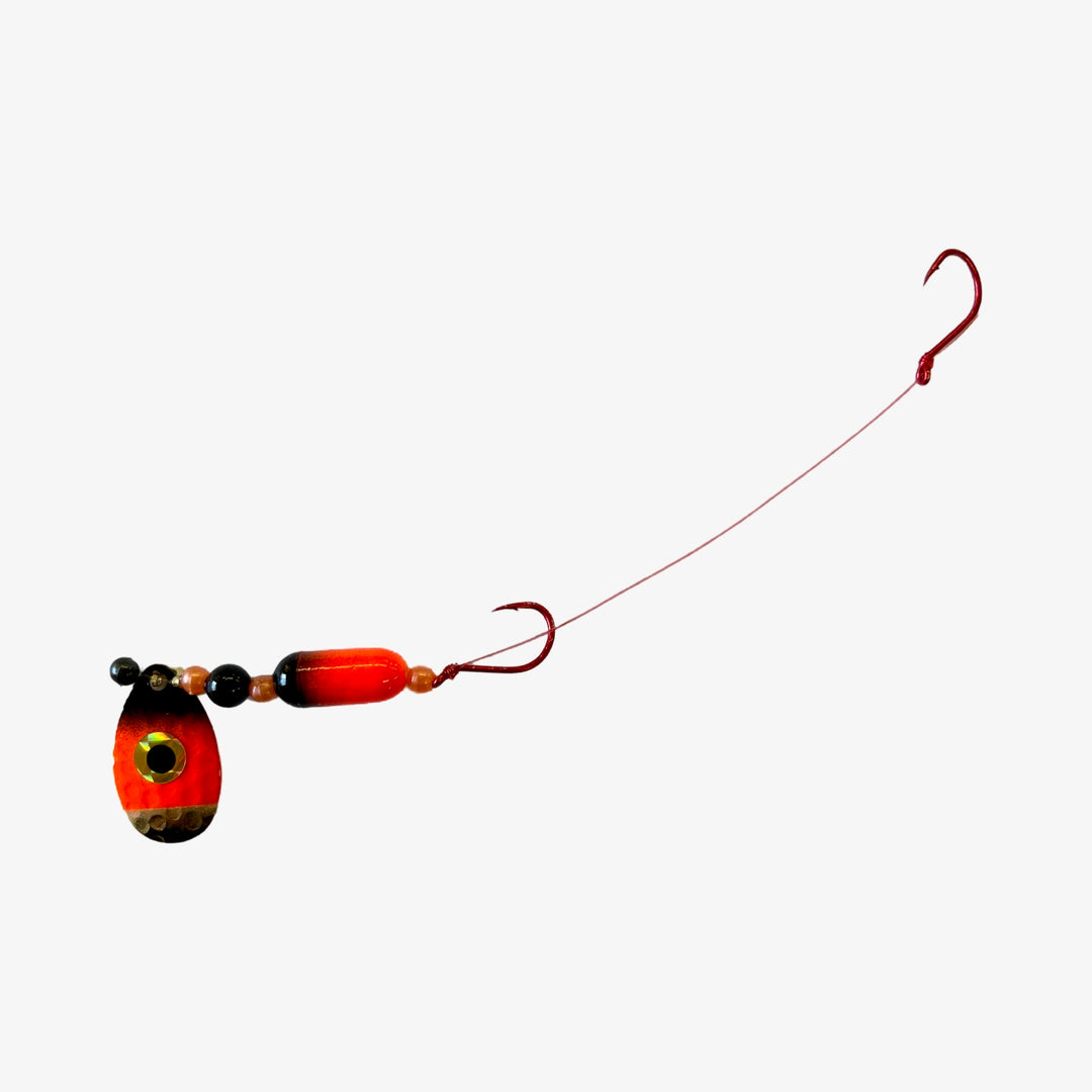 “Hot-Flash” Spin-N-Float 2 Hook Harness