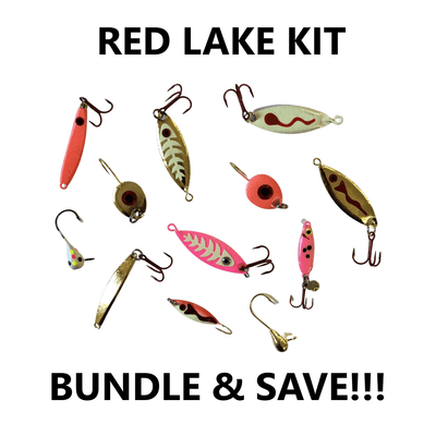 Red Lake Ice Fishing Kit Bundle